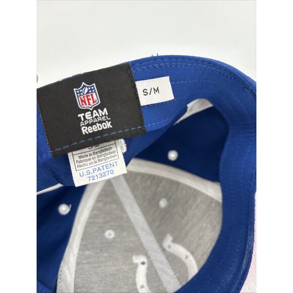 Indianapolis Colts Reebok NFL Hat Cap Blue Fitted AFC - Picture 4 of 5